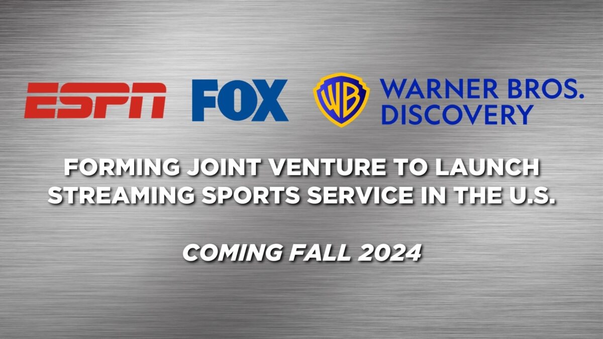 Photo of ESPN, FOX and  Forming Joint Venture to Launch Streaming Sports Service in the U.S.